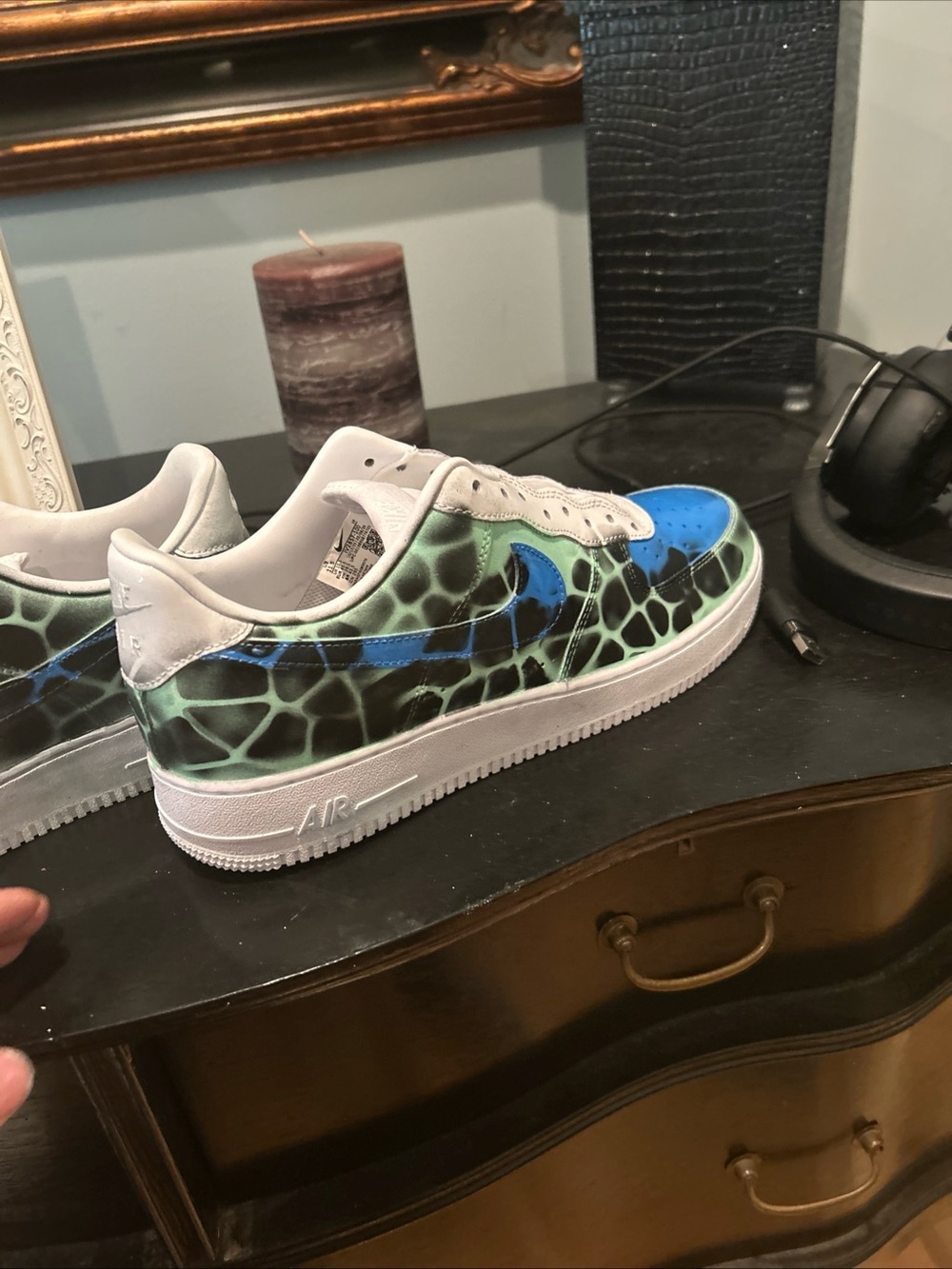 Nike mens Air Force 1 Low - custom shoe - Picture 5 of 5